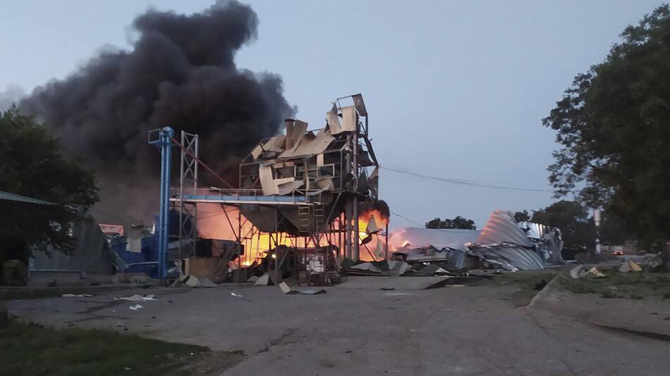Nuevos ataques rusos a la región de Odesa. Foto: Reuters.