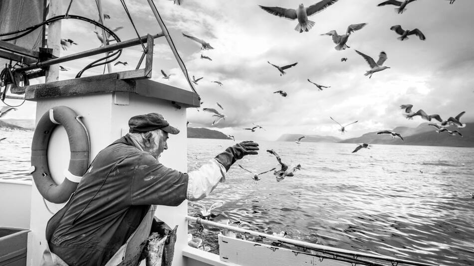 Pescador. Foto: Unsplash.