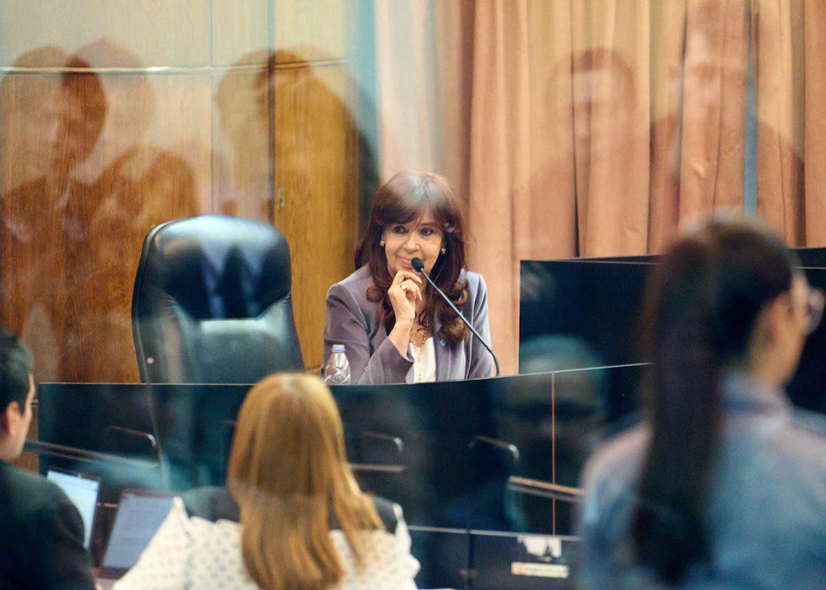 Cristina Fernández de Kirchner declaró en la causa del atentado en su contra. Foto: Prensa