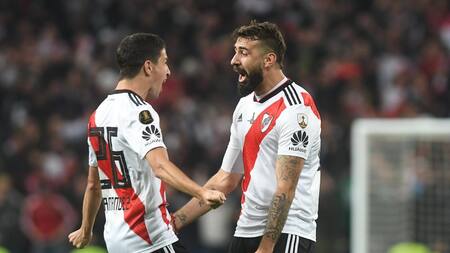 Lucas Pratto; River Plate vs. Boca Juniors; Madrid 2018. Foto: Télam.