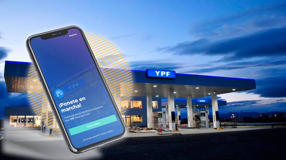La billetera virtual de YPF. Foto: Gentileza YPF.