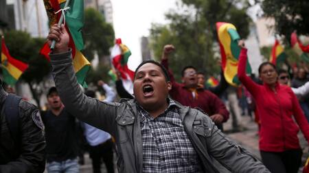 Crisis en las calles de Bolivia, REUTERS