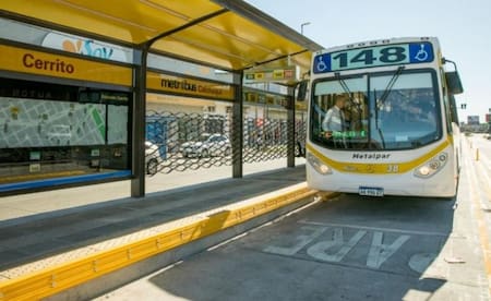 Metrobús, foto Ministerio de Transporte de La Nación