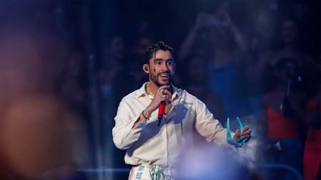 Bad Bunny. Foto: EFE.