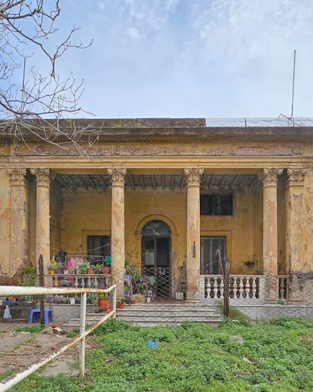 La casa "detenida en el tiempo". Foto: Instagram @pablofe70