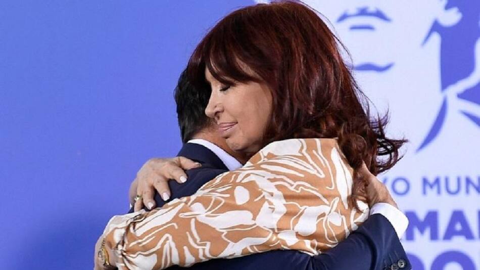 Axel Kicillof y Cristina Fernández de Kirchner, NA