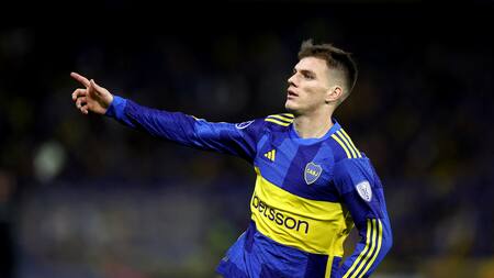 Kevin Zenón, futbolista de Boca Juniors.