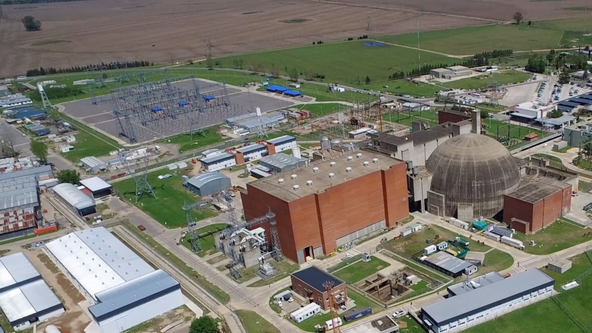 Central Nuclear Atucha II. Foto: Nucleoeléctrica Argentina S.A.