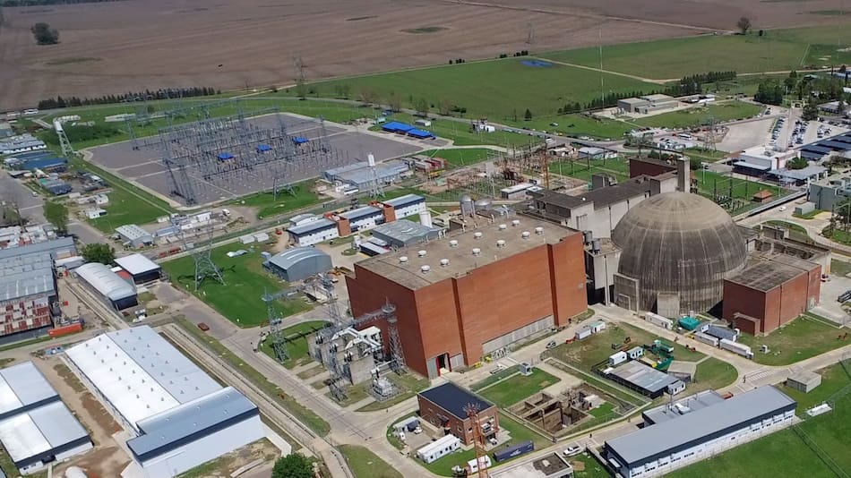 Central Nuclear Atucha II. Foto: Nucleoeléctrica Argentina S.A.