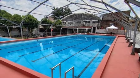 La pileta donde falleció el menor en Rosario. Foto: Instagram