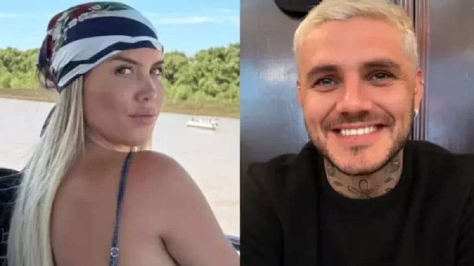 Wanda Nara y Mauro Icardi. Foto: NA