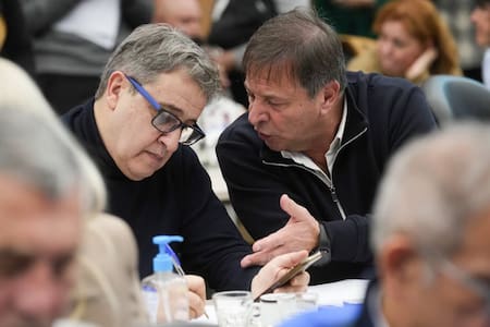 Oscar Zago y Eduardo Falcón