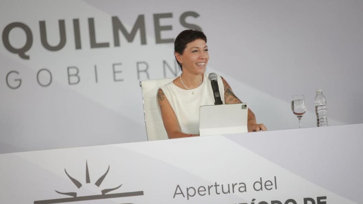 Mayra Mendoza en la apertura de sesiones de Quilmes_Prensa Mayra Mendoza