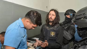 Pablo Laurta se negó a responder preguntas sobre el doble femicidio en Córdoba y solo habló de su hijo