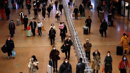 Coronavirus en China. Foto: REUTERS.