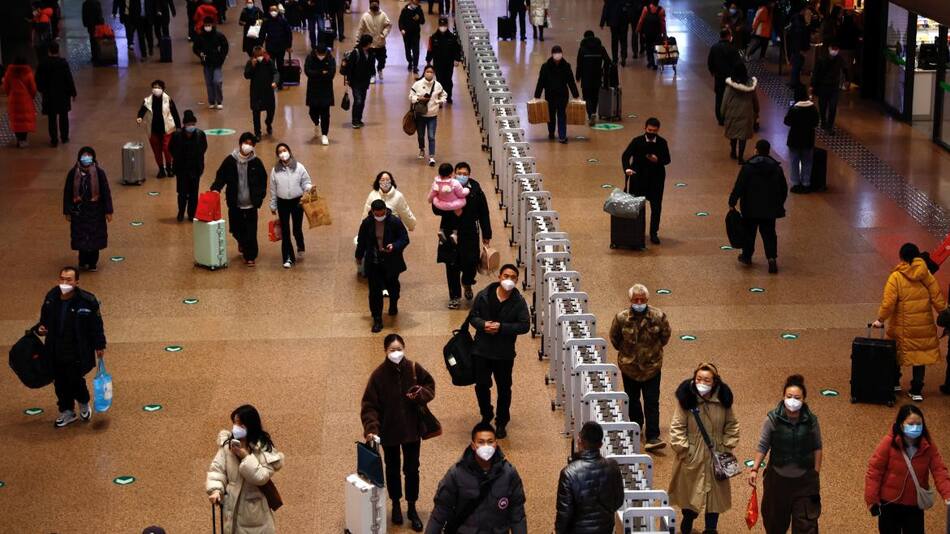 Coronavirus en China. Foto: REUTERS.
