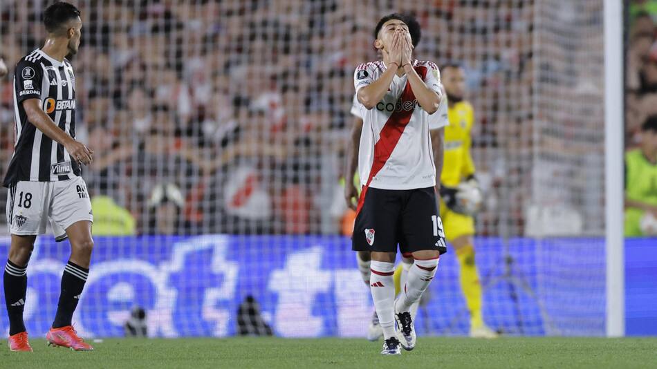 Diablito Echeverri, River. Foto: EFE.