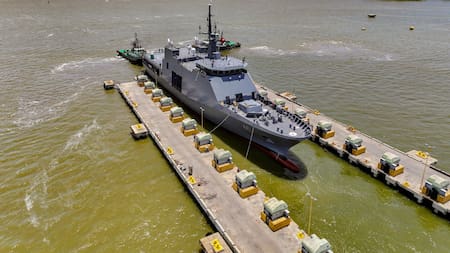 Patrullero oceánico ARC 24 de Julio.