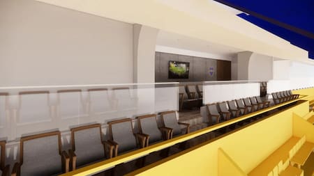 Las fotos que muestran los futuros cambios de La Bombonera. Foto: NA