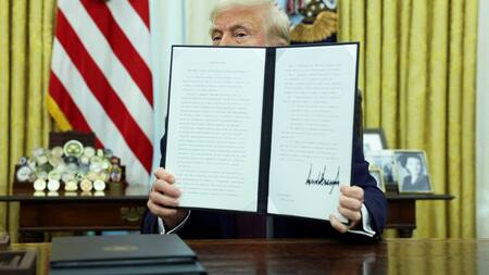 Donald Trump, presidente de Estados Unidos. Foto: Reuters/Kevin Lamarque