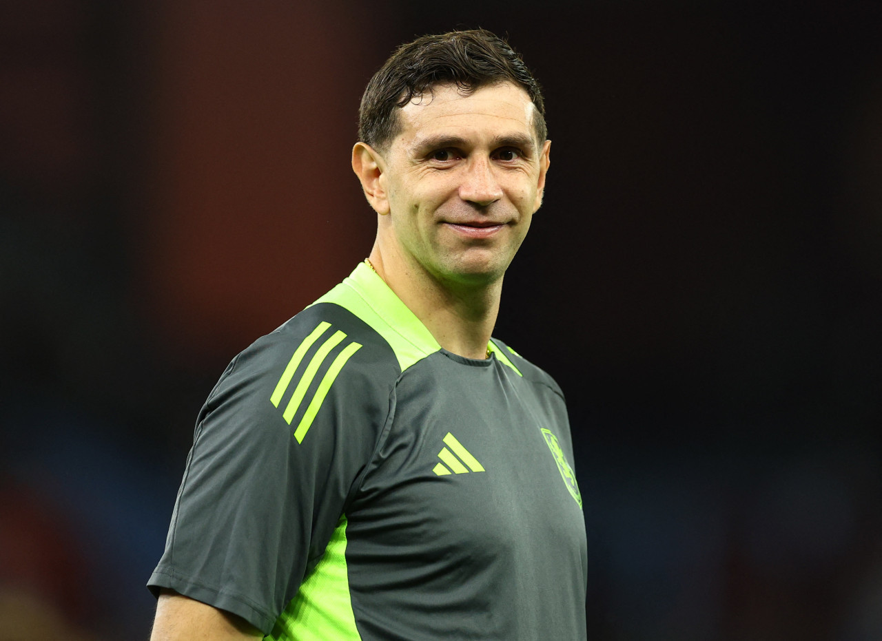 Emiliano "Dibu" Martínez. Foto: Reuters/Andrew Boyers
