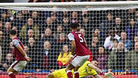 Dibu Martínez, Chelsea vs Aston Villa. Foto: EFE