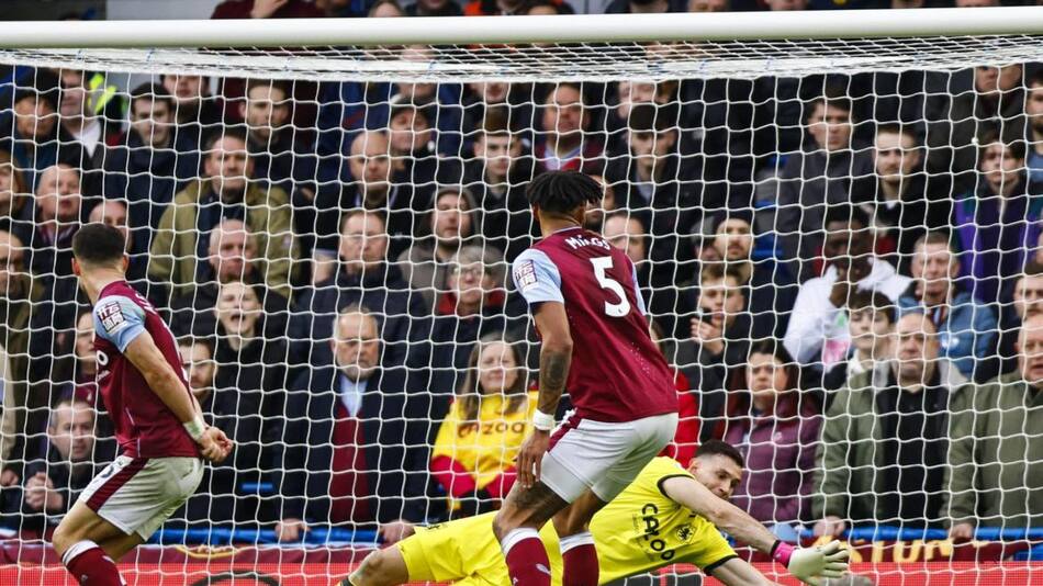 Dibu Martínez, Chelsea vs Aston Villa. Foto: EFE