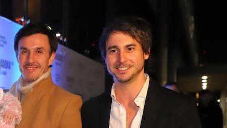 Roberto García Moritán y su hermano Francisco. Foto: NA.