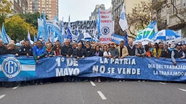 La CGT confirmó un paro general en contra de la reforma laboral de Milei: cuándo será la movilización