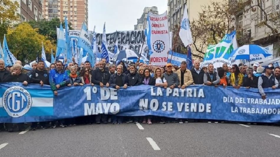 El gremio se opuso a la reforma laboral que busca sancionar el Gobierno en el Congreso.