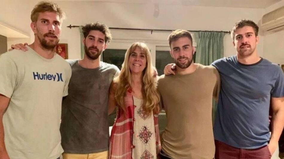 familia del rugbier Lucas Pierazzoli, NA