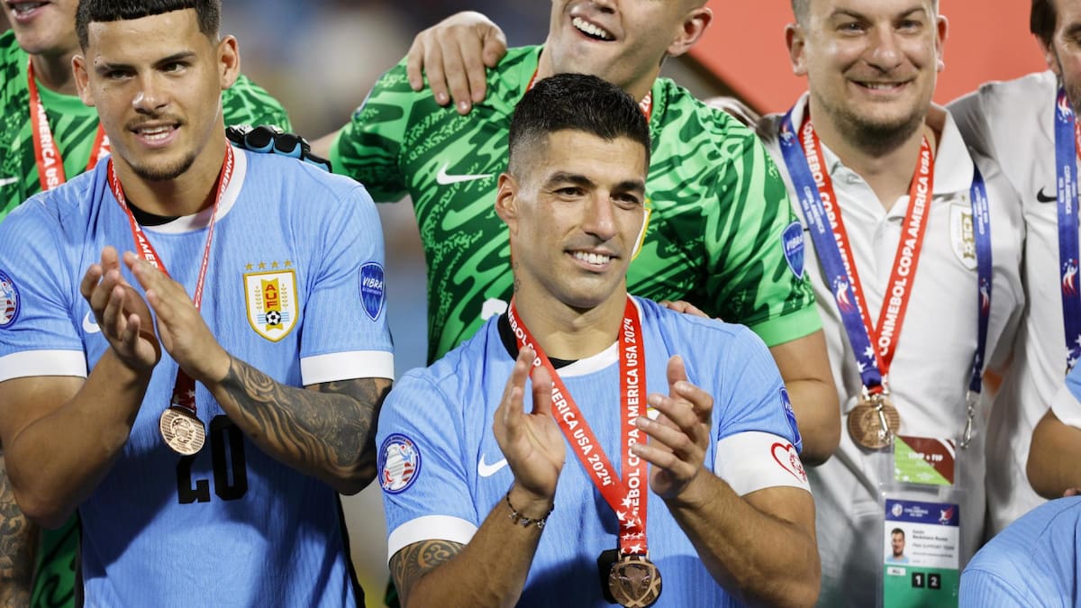Uruguay, tercer puesto de la Copa América 2024. EFE