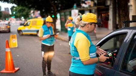 Controles de tránsito en la Ciudad