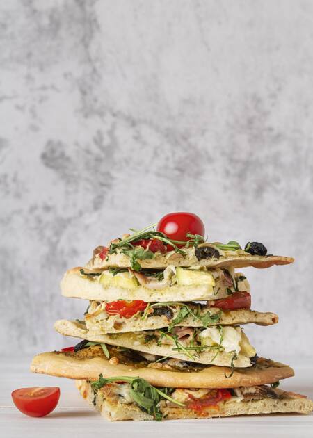 Focaccia, gastronomía. Foto: Freepik