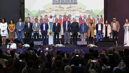Comité Nacional de la Participación, Colombia. Foto: EFE