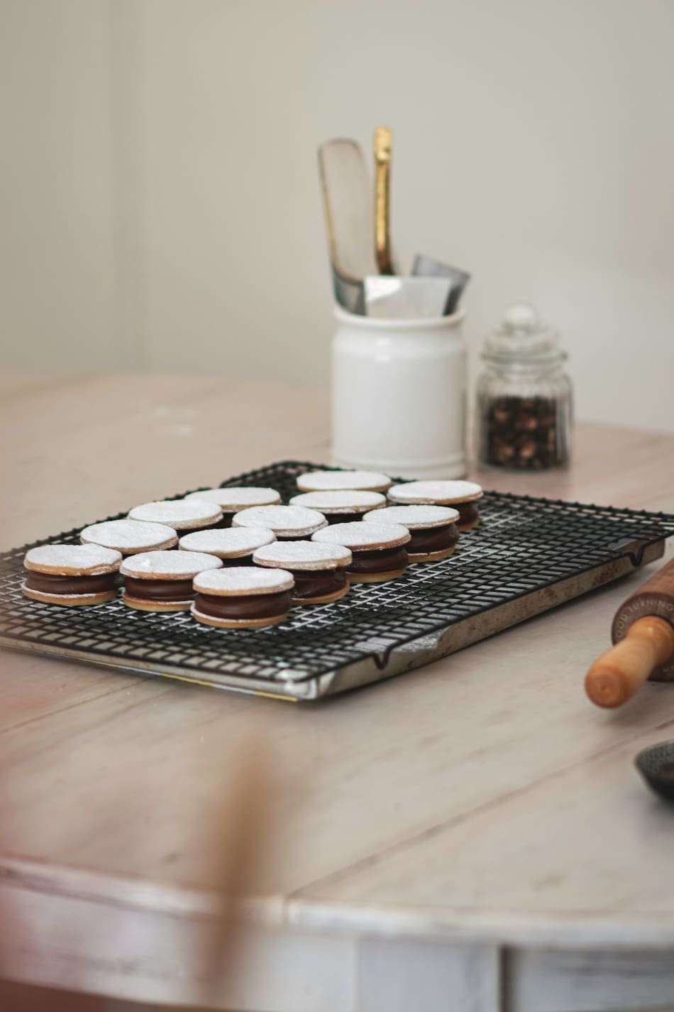 Alfajor, alfajores, alfajor de maicena. Foto Unsplash