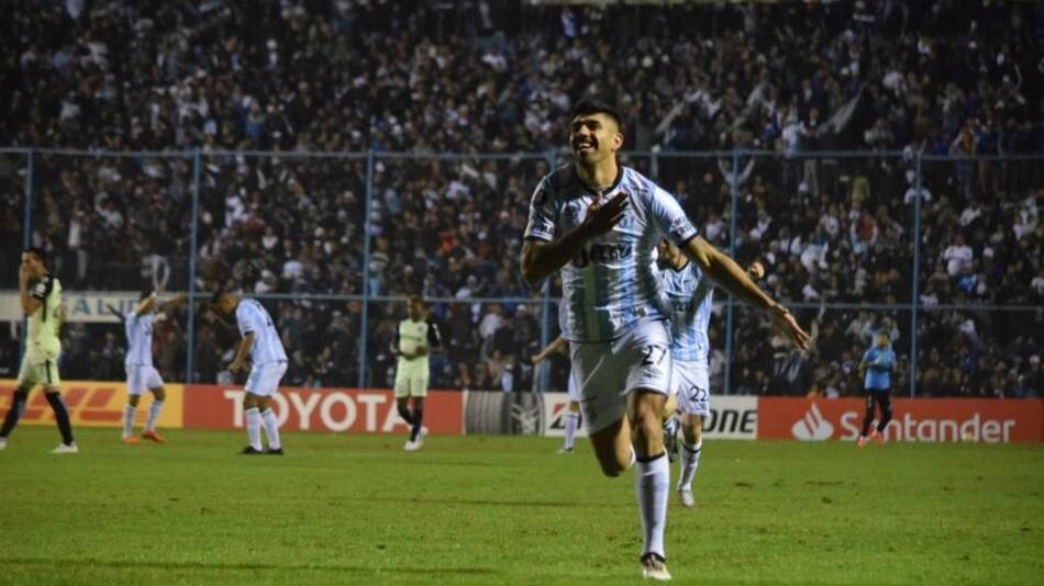 Festejo de Atlético Tucumán en Copa Libertadores