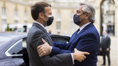 Emmanuel Macron y Alberto Fernández, Argentina, Francia, Gobierno, NA
