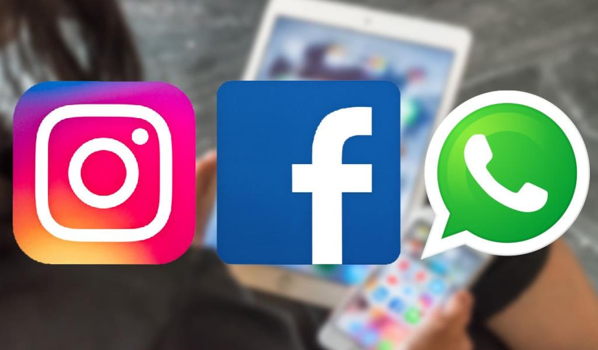 facebook, instagram y whatsapp