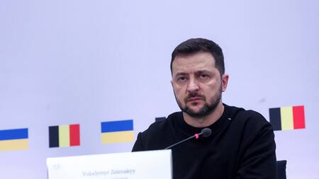 Volodimir Zelenski, presidente de Ucrania. Foto: Reuters.