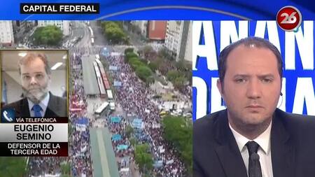 Eugenio Semino, sobre reforma previsional (Canal 26)