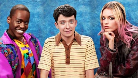 Elenco de Sex Education, serie. Foto: NA.