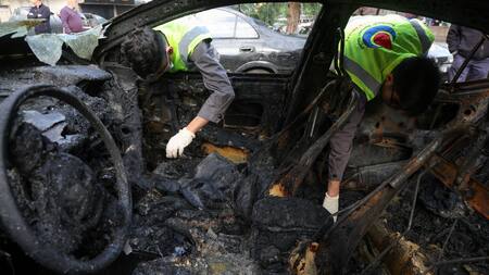 Ataque a Beirut. Foto: Reuters.