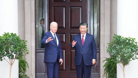 Xi Jinping y Joe Biden. Foto: EFE.