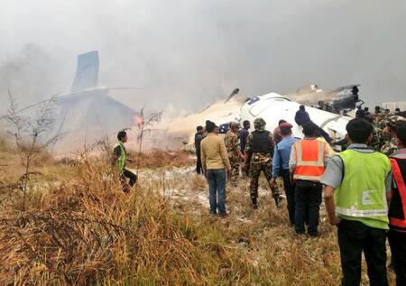 Accidente aéreo en Nepal
