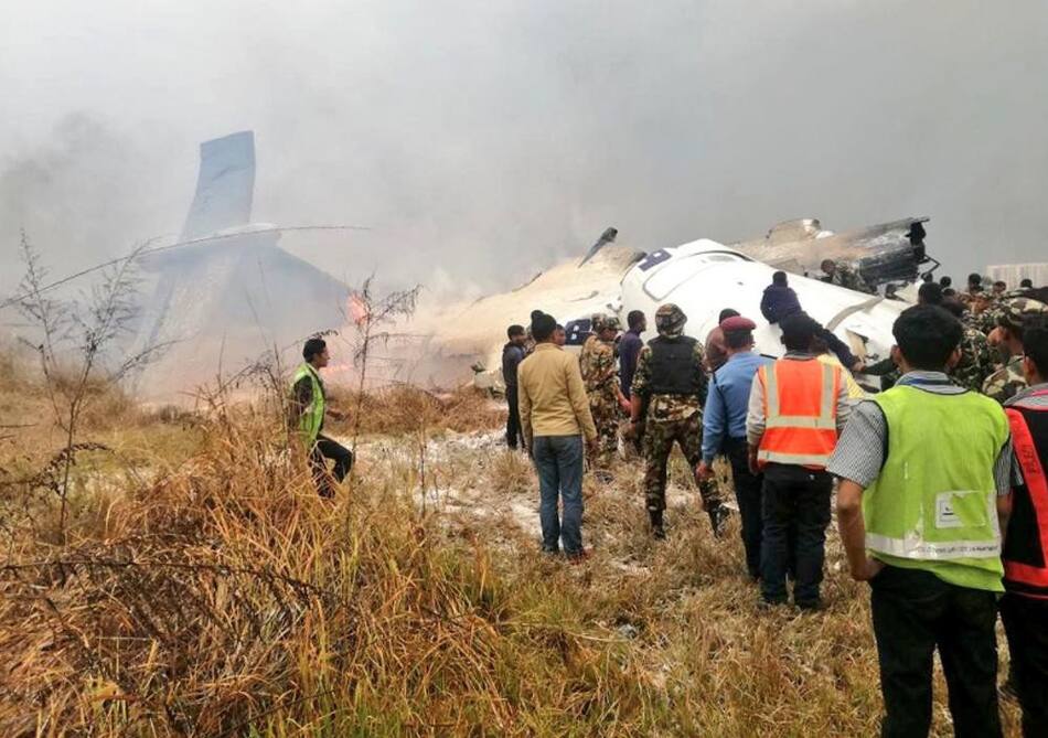 Accidente aéreo en Nepal