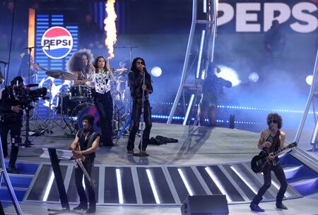 Show de Lenny Kravitz en Wembley. Foto: Reuters
