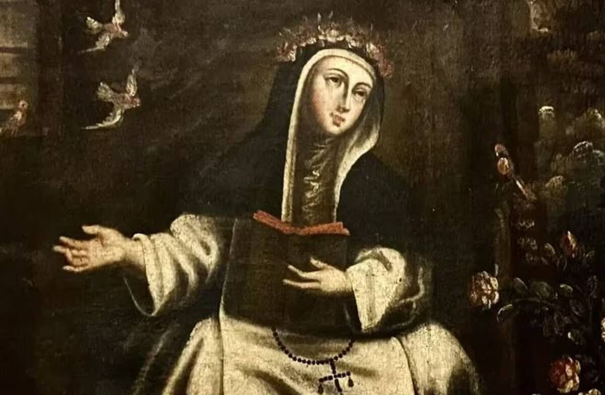 Isabel Flores de Oliva, la religiosa que frenó un desembarco pirata con su teoría de tormenta. Foto: Gentileza ACI prensa.