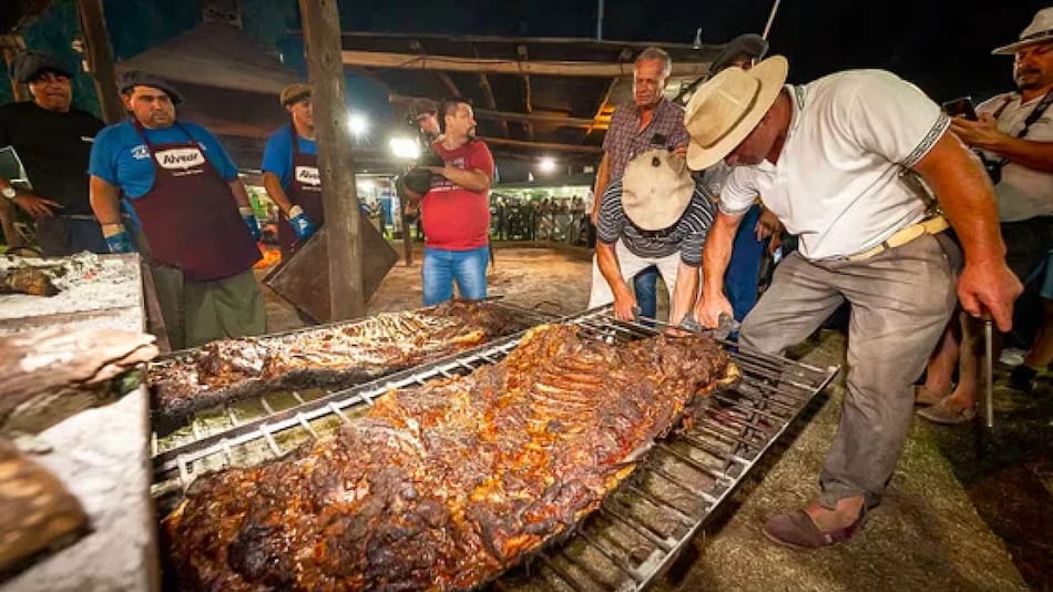 El asado argentino, reconocido mundialmente. Foto: NA.