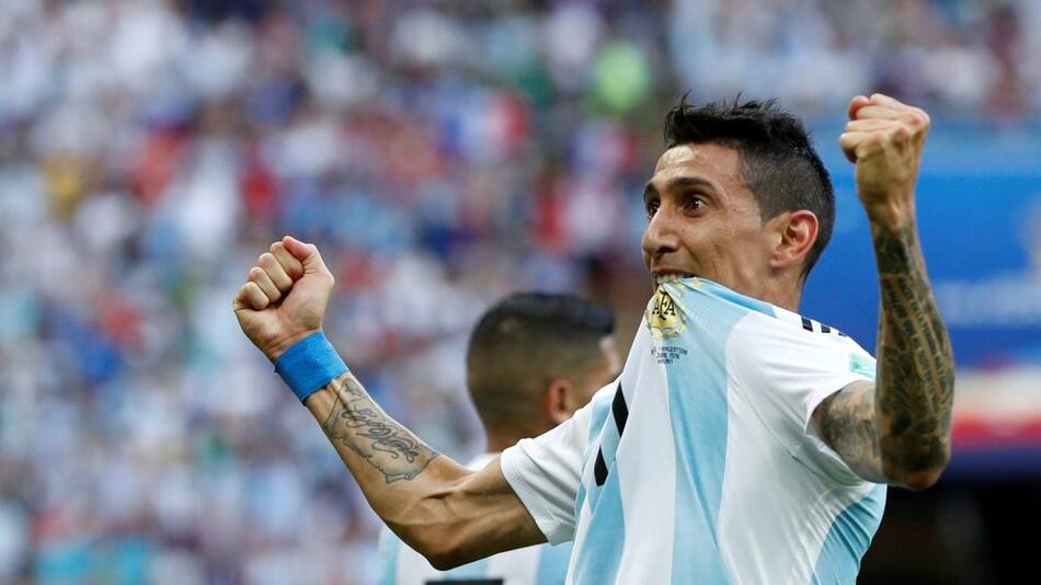 Di María, Mundial Rusia 2018, Francia vs. Argentina, Reuters